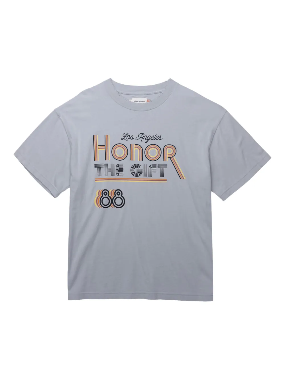 Honor The Gift playera Retro Honor | gris | Image 1