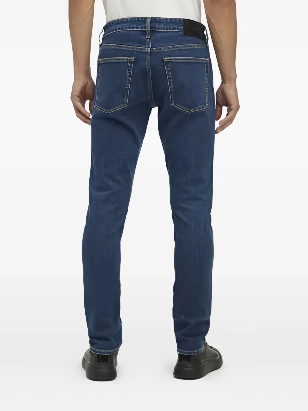 Calvin Klein Straight jeans Blauw