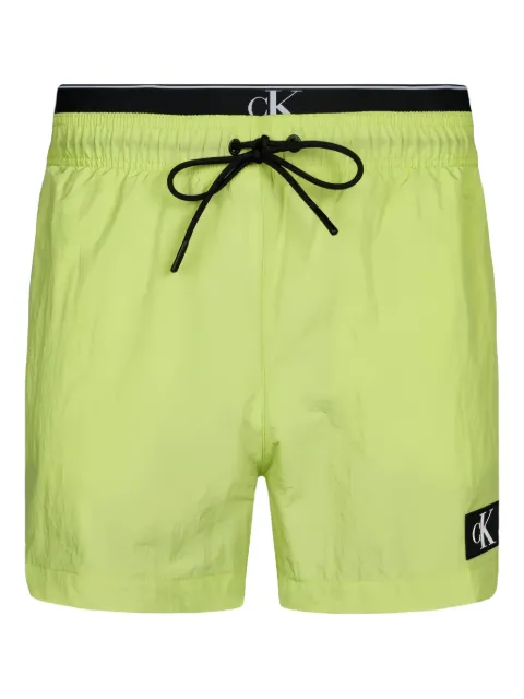 Calvin Klein logo-print swim shorts