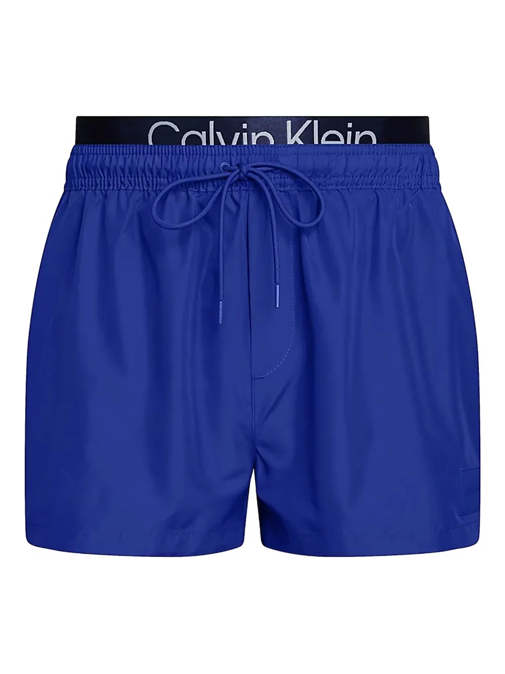 Calvin Klein layered swim shorts | Blue | Image 1
