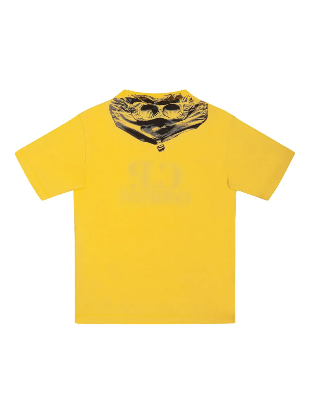 C.P. Company Kids T-shirt met logoprint Geel