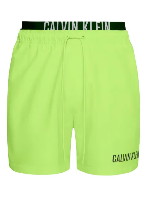 Calvin Klein logo lettering swim shorts