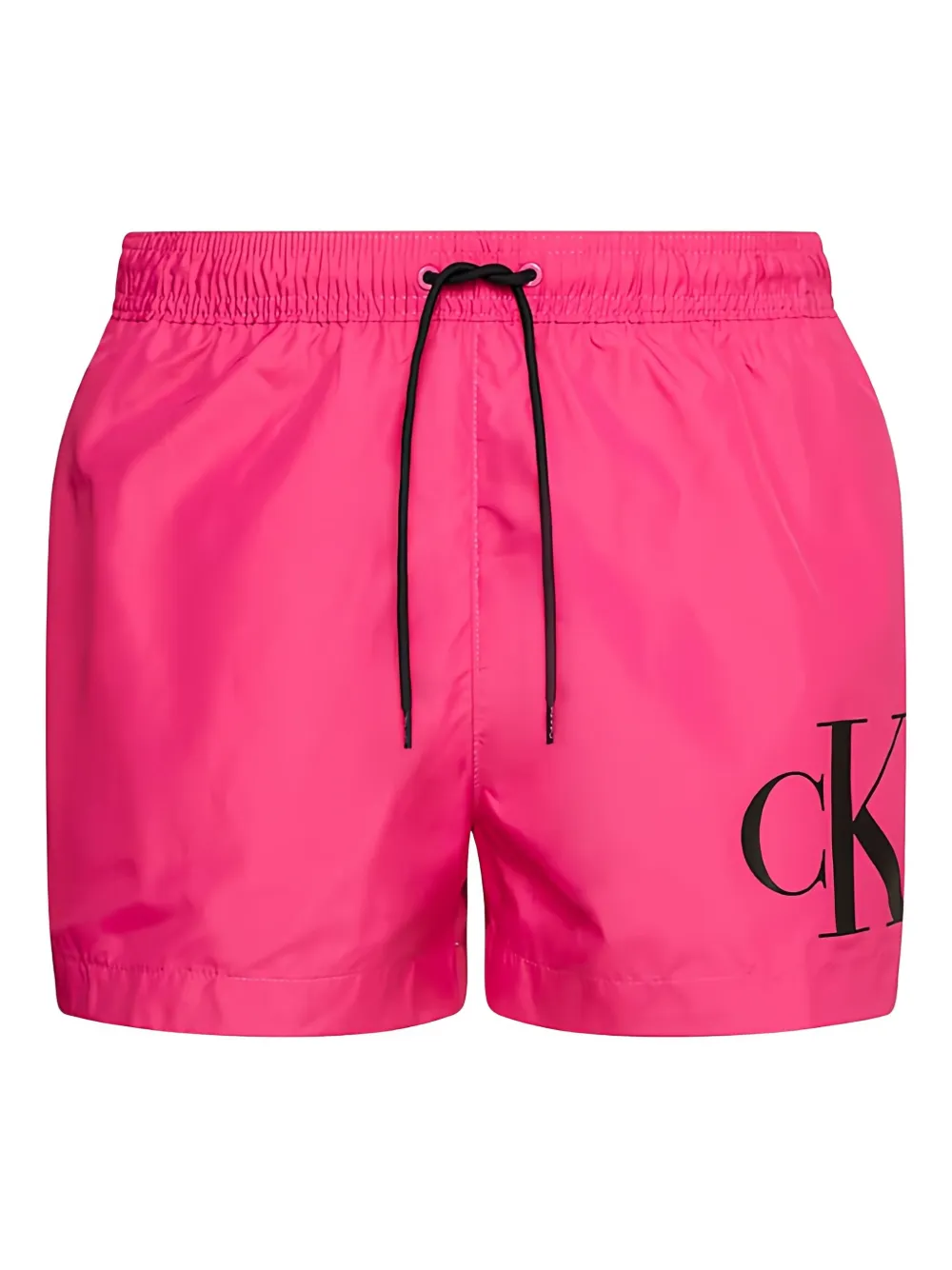 Calvin Klein logo-print swim shorts | Pink | Image 1