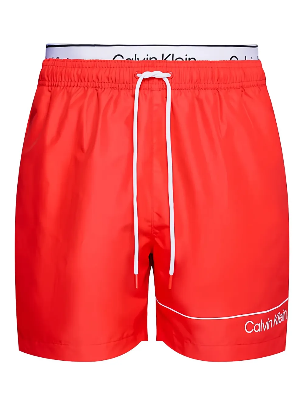 Calvin Klein shorts de playa con logo estampado | rojo | Image 1