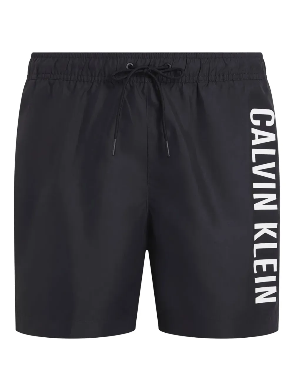 Calvin Klein logo-print swim shorts | Black | Image 1