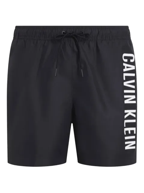 Calvin Klein logo-print swim shorts