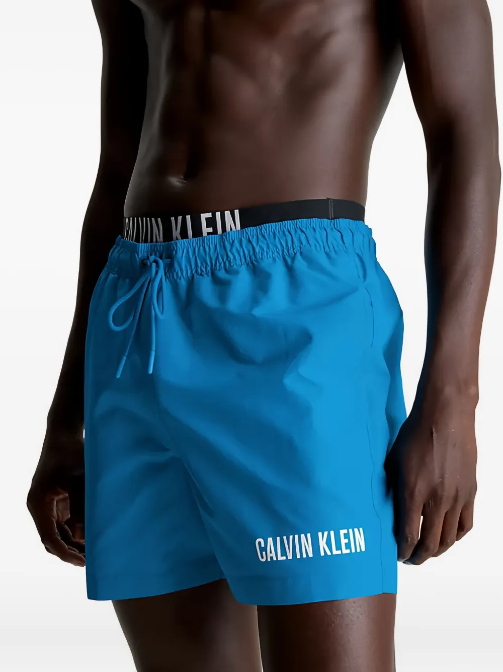 Calvin Klein Zwembroek met logoprint Blauw