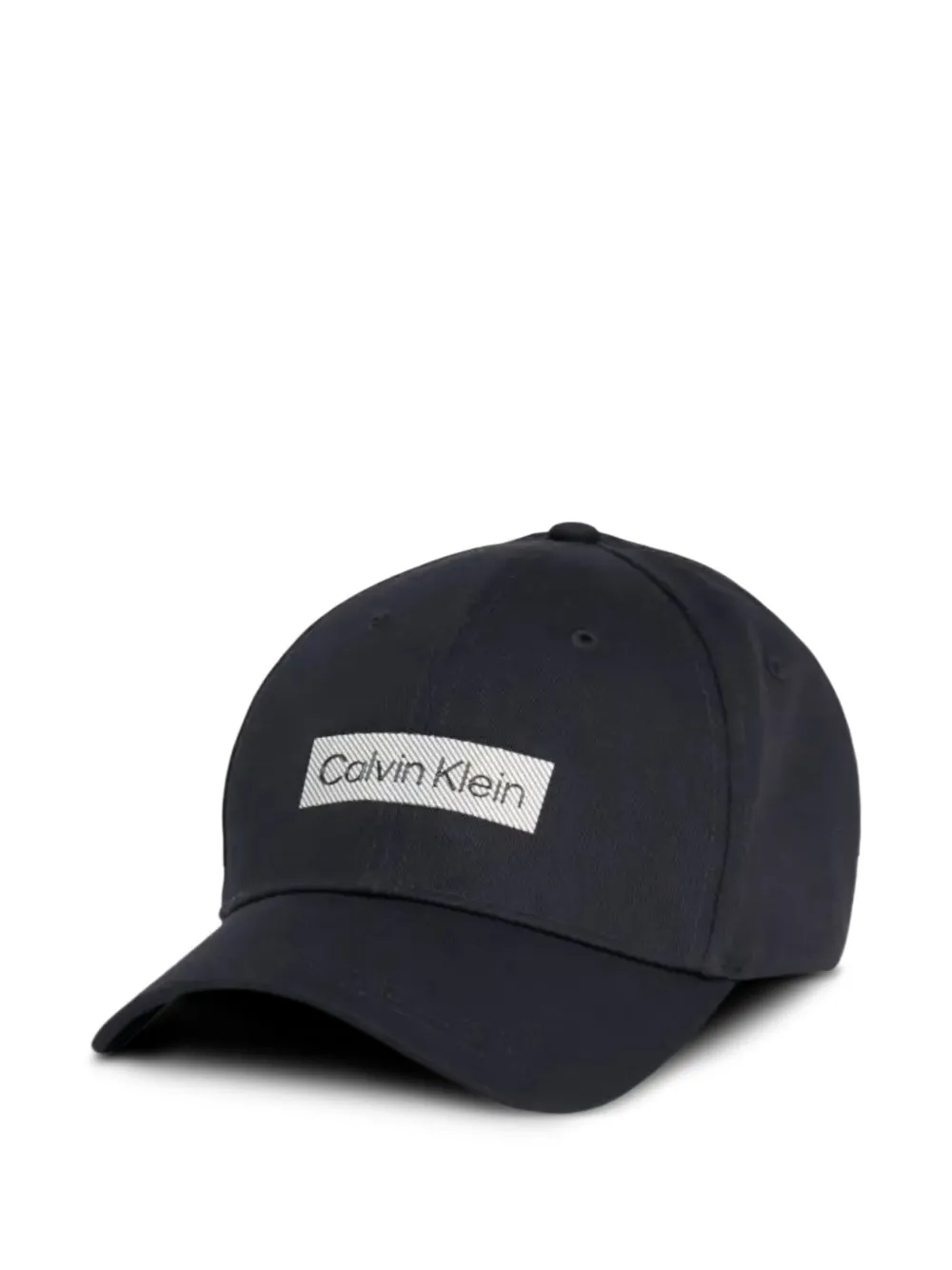 Calvin Klein logo-print cap | Black | Image 1