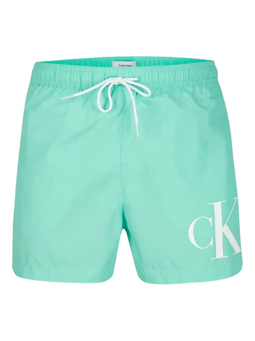 Calvin Klein logo-print swim shorts | Blue | Image 1