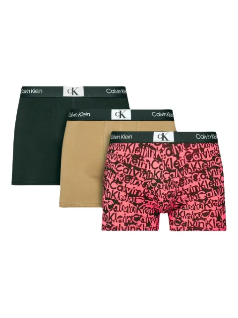 Calvin Klein pack de tres bóxeres con logo