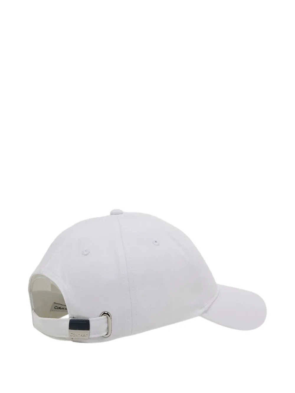 Calvin Klein Honkbalpet met logopatch Wit