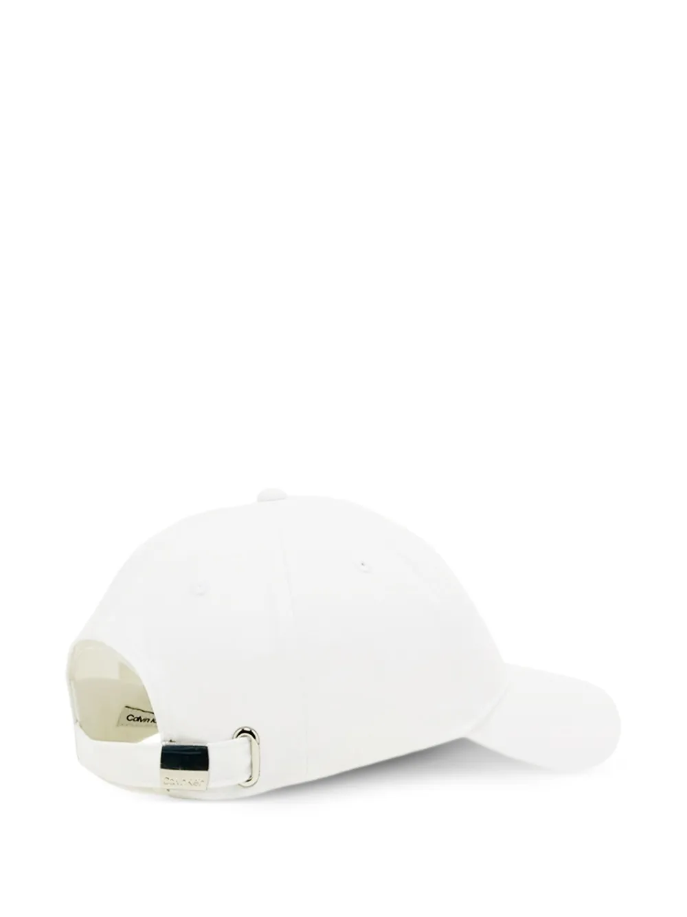 Calvin Klein Honkbalpet met logopatch - Wit