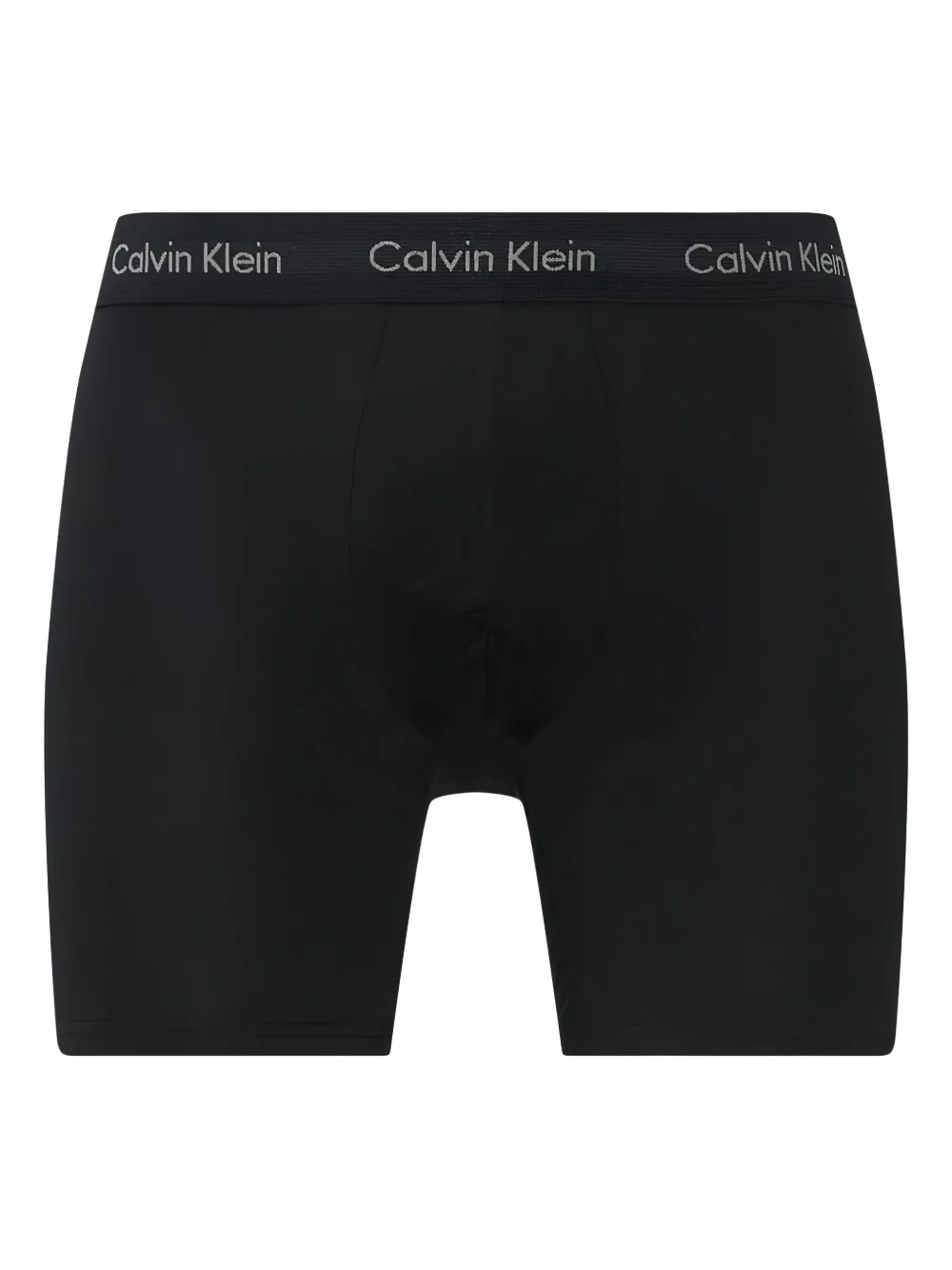 Calvin Klein Cotton Boxers (pack Of Three) In Black