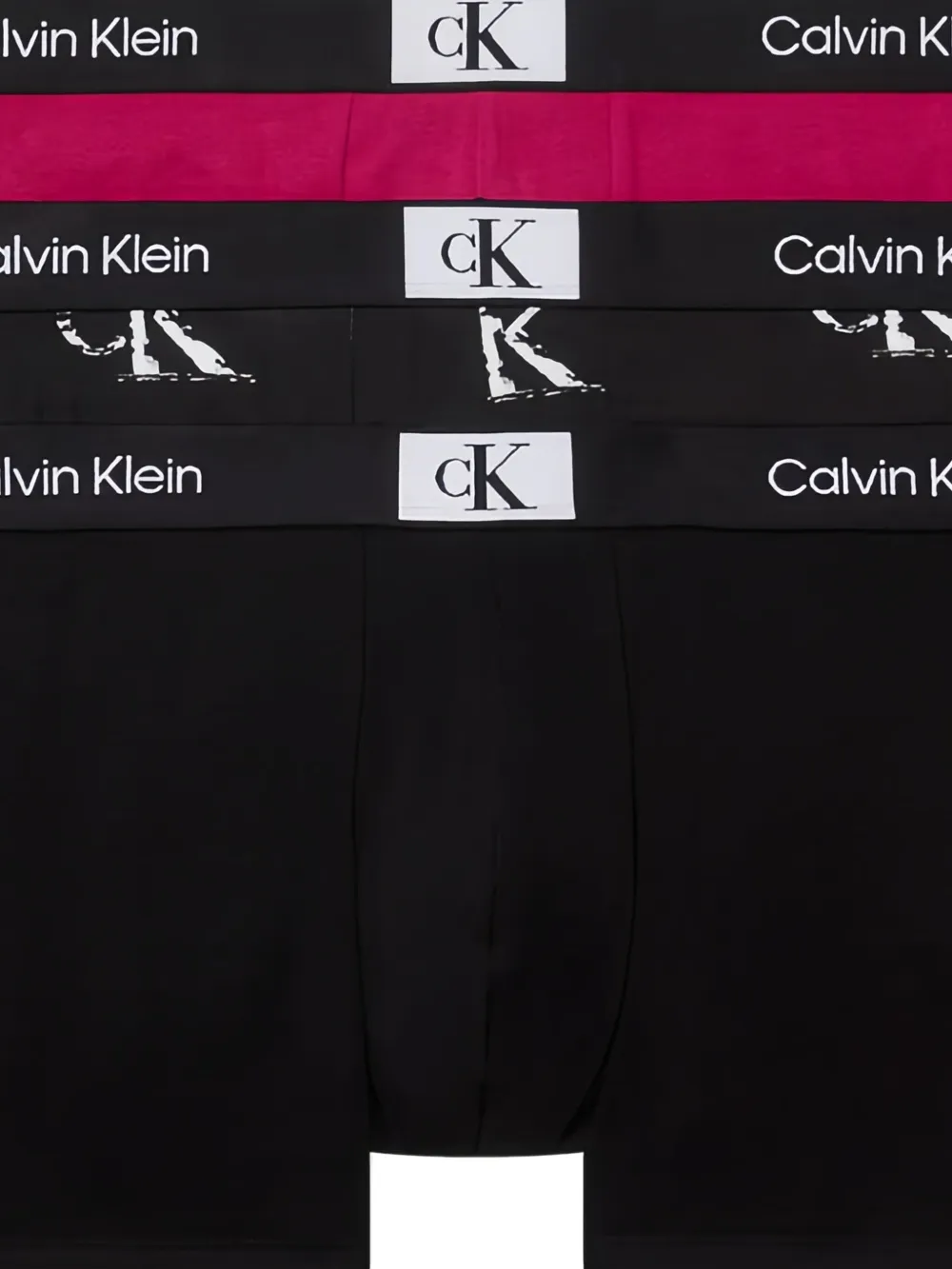 Calvin Klein Drie CK96 boxershorts Zwart