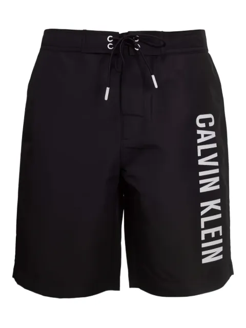 Calvin Klein logo-print swim shorts