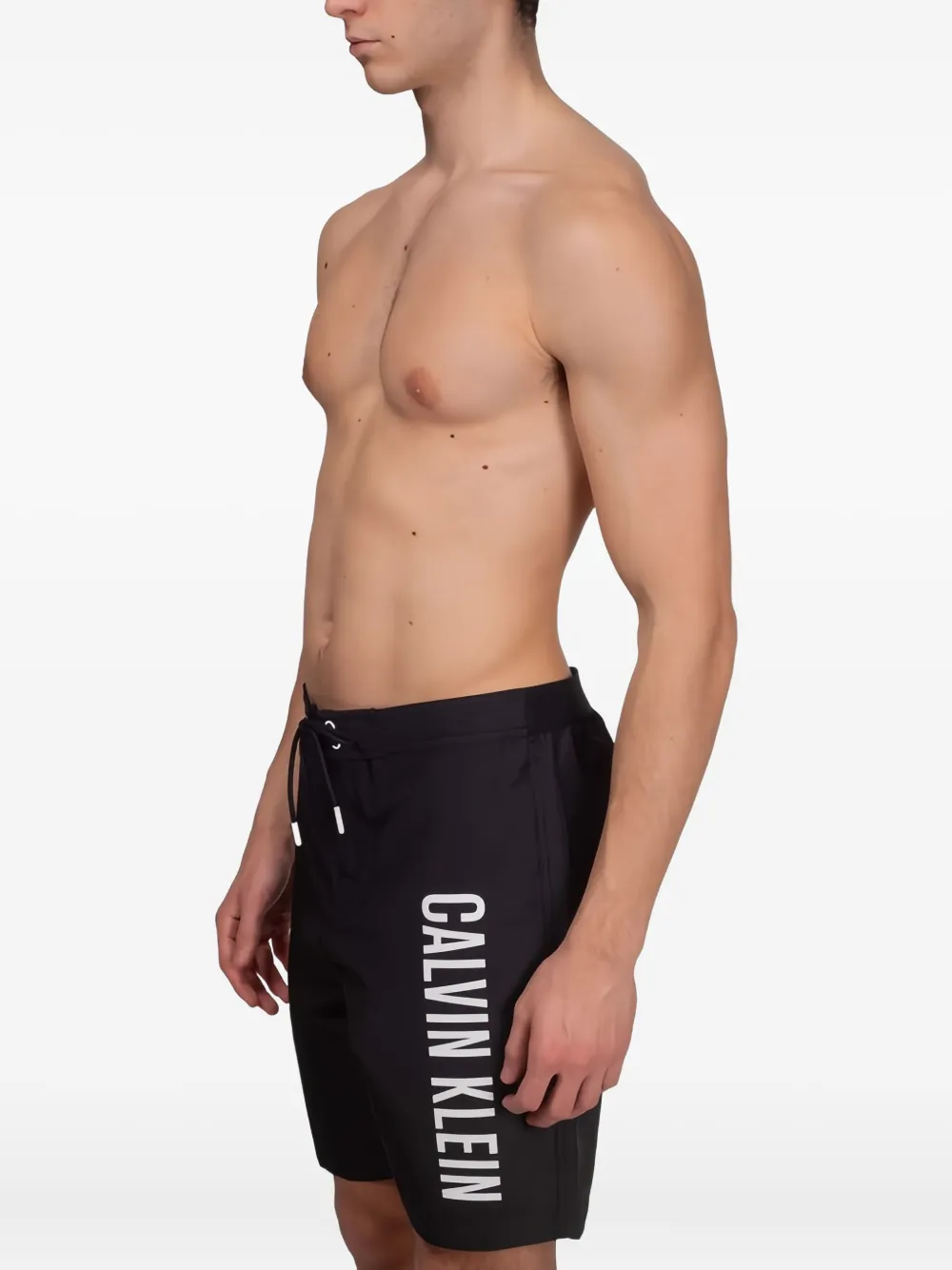 Calvin Klein Zwembroek met logoprint Zwart