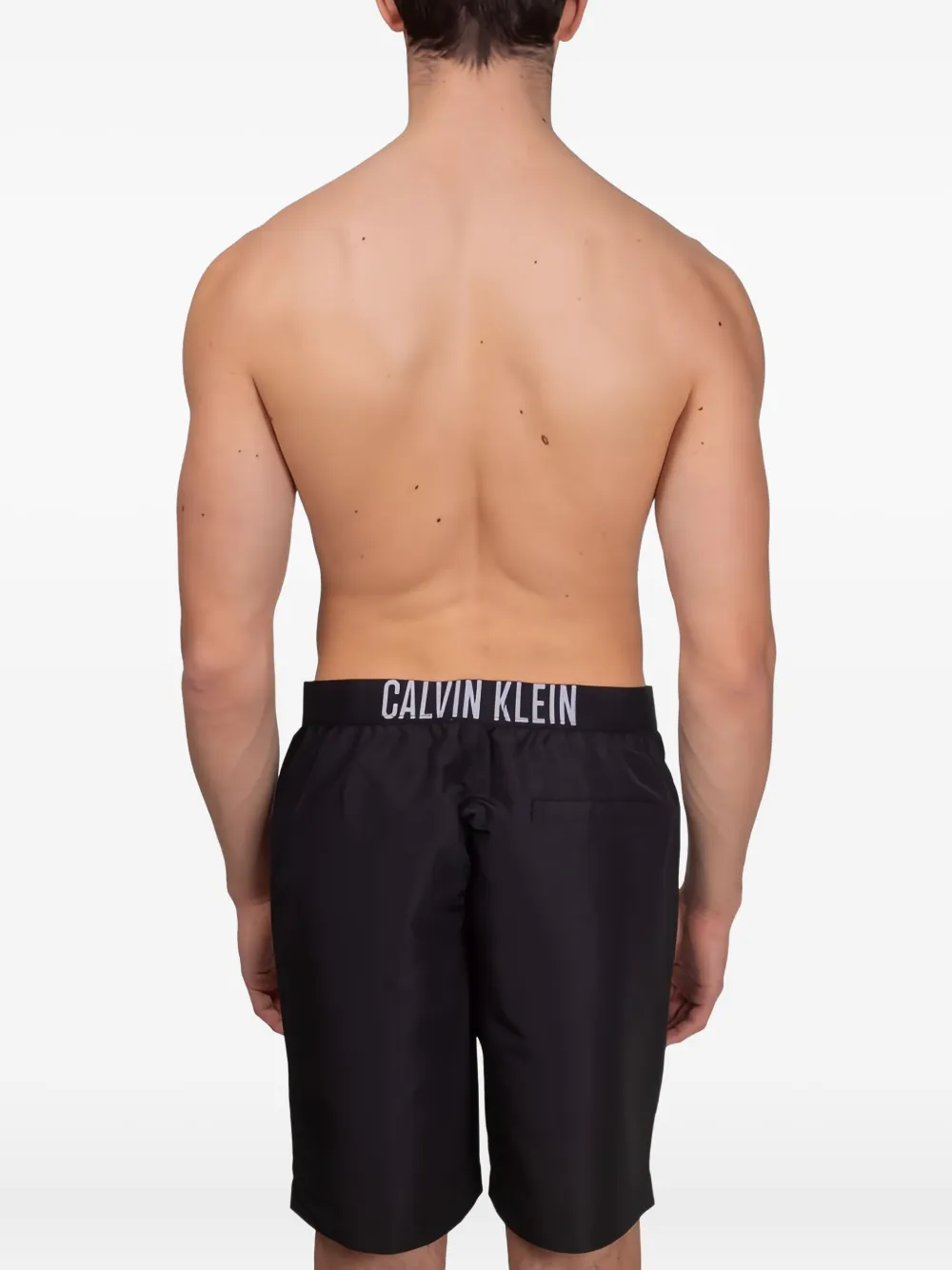 Calvin Klein Zwembroek met logoprint Zwart