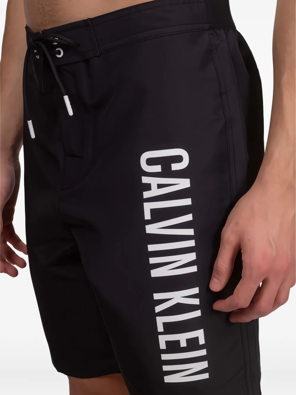 Calvin Klein Zwembroek met logoprint Zwart