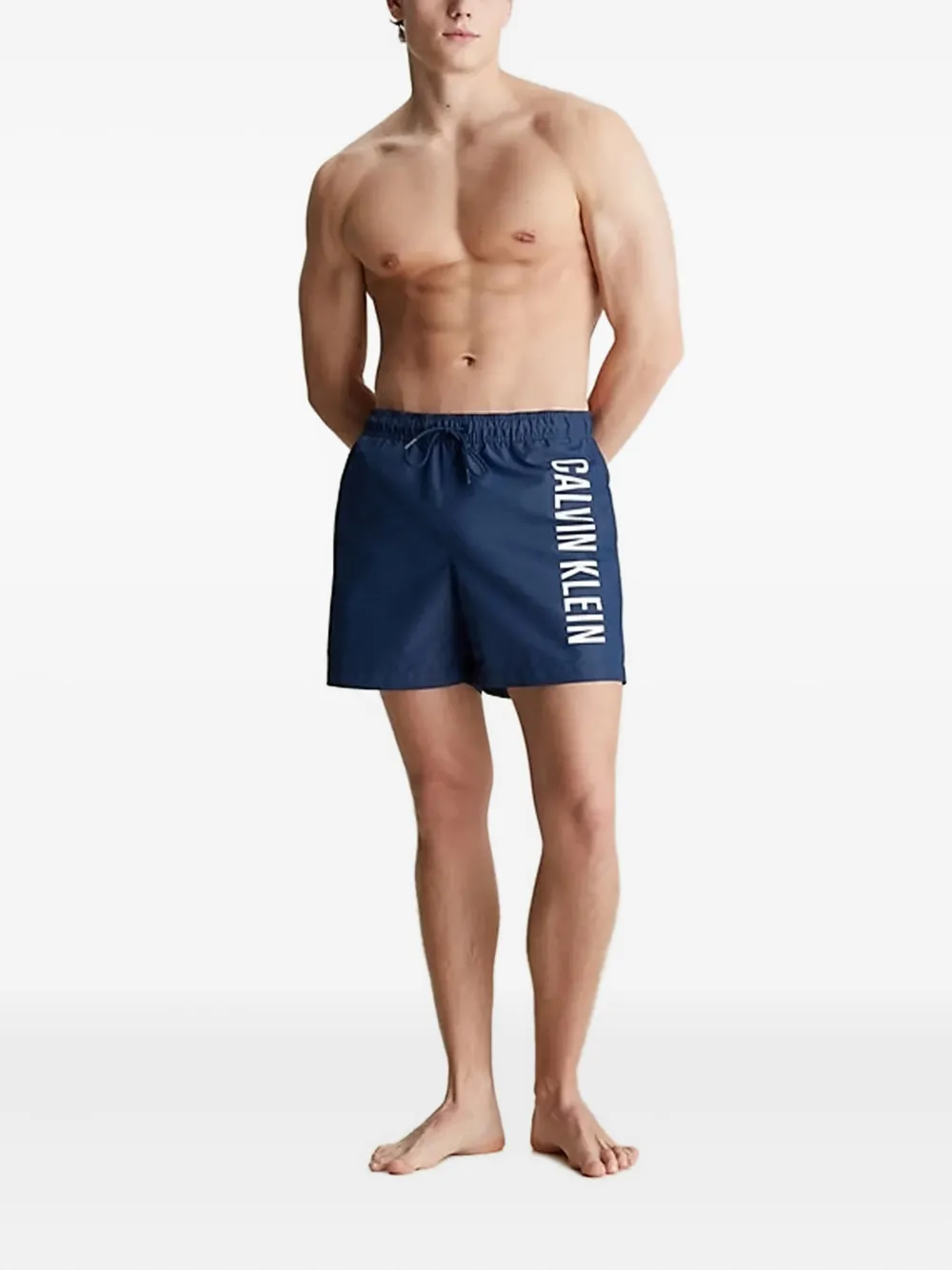 Calvin Klein logo-print swim shorts | Swim & Board Shorts | Image 2