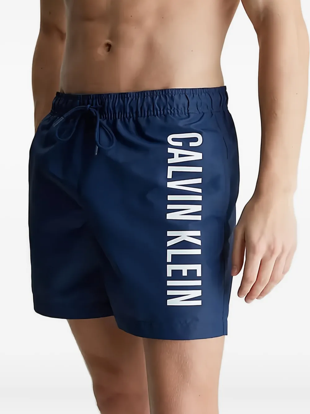 Calvin Klein Zwembroek met logoprint Blauw
