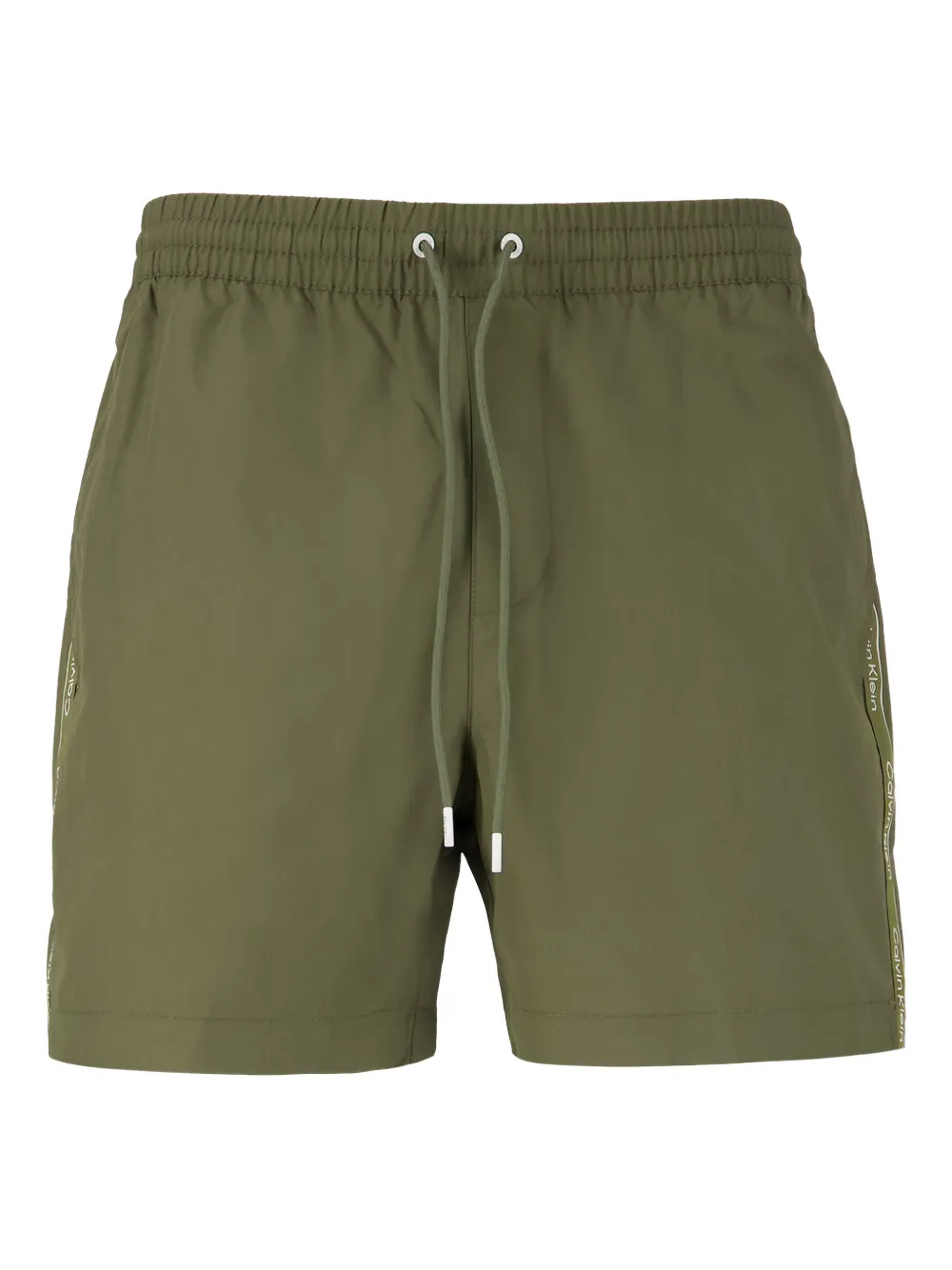 Calvin Klein drawstring swim shorts | Green | Image 1