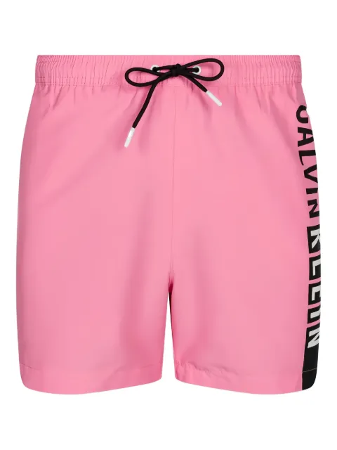 Calvin Klein logo-print swim shorts
