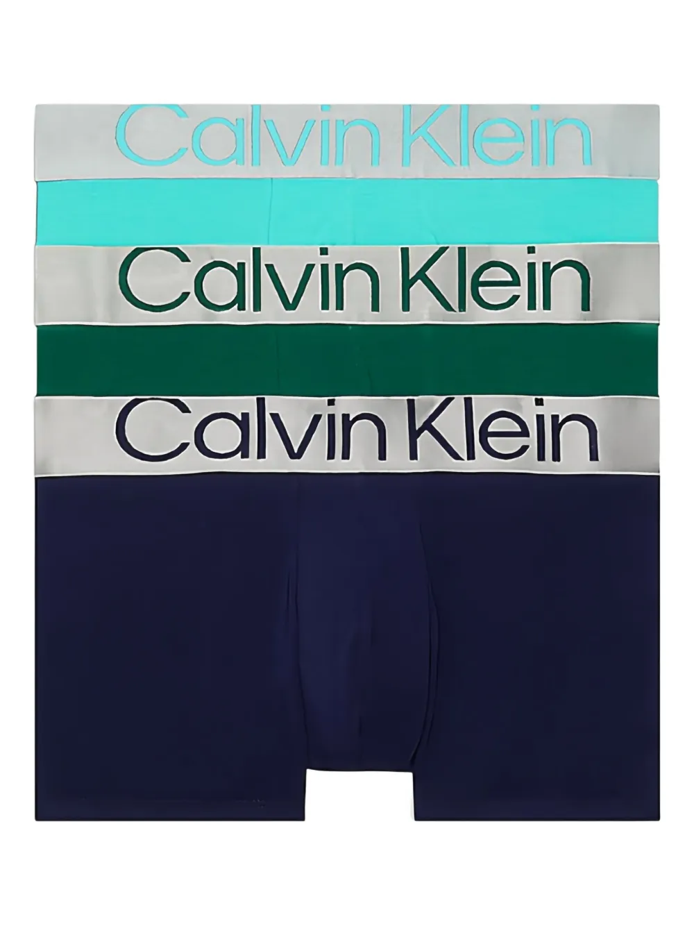 Calvin Klein Logo-waistband Boxers (pack Of Three) In Multi