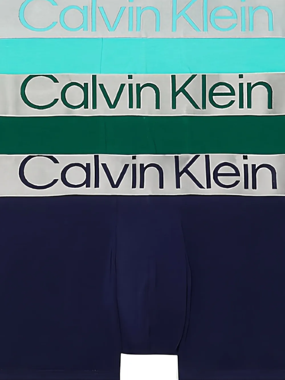 Calvin Klein Logo-waistband Boxers (pack Of Three) In Multi