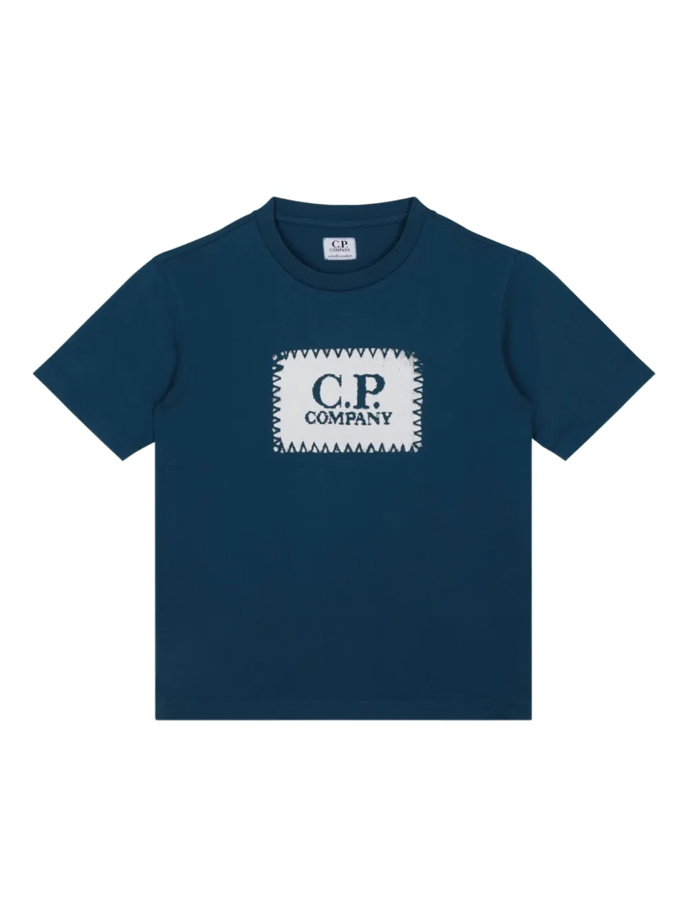 C.P. Company Kids Katoenen T-shirt Blauw
