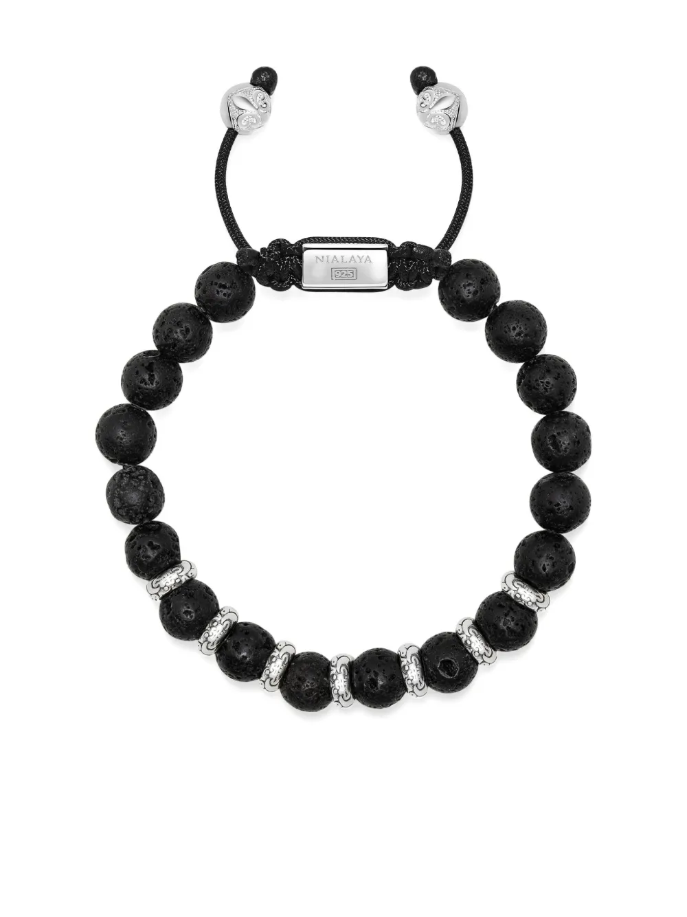 Nialaya Jewelry beaded bracelet | Silver | Image 1