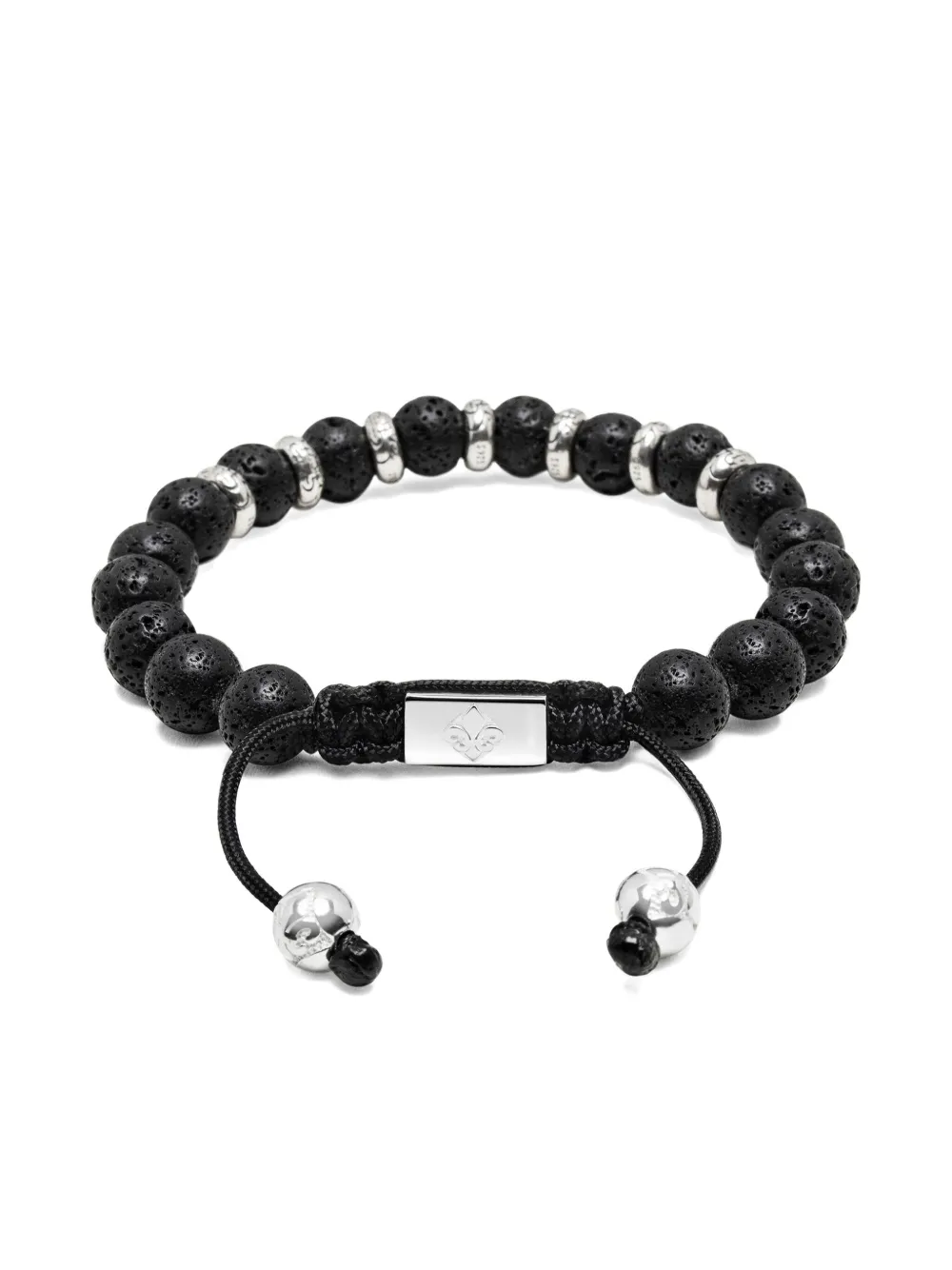 Nialaya Jewelry Beaded Bracelet In Silver