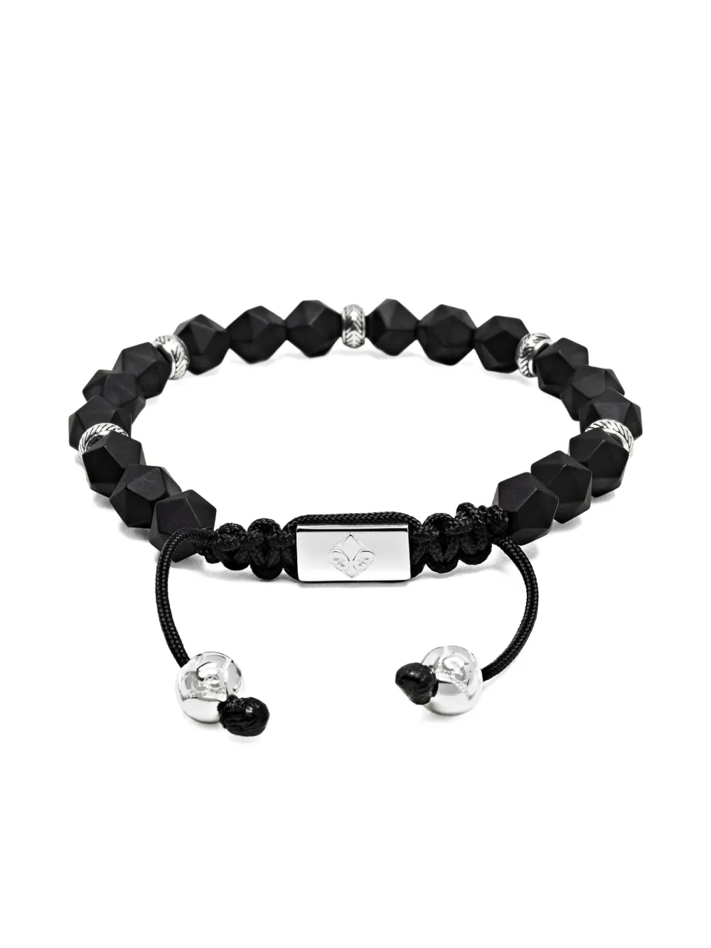 Nialaya Jewelry Beaded Bracelet In Silver