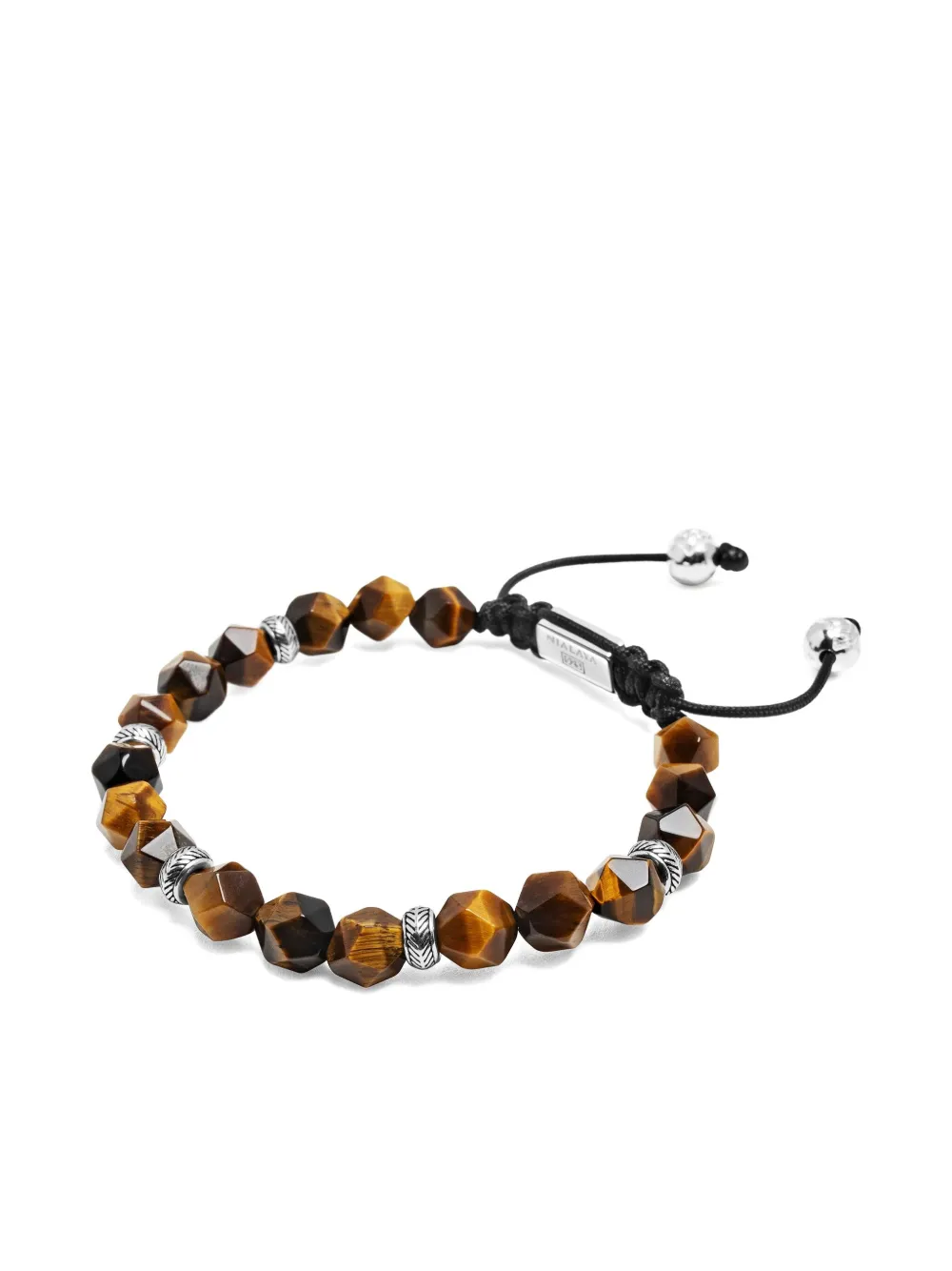 Nialaya Jewelry Beaded Bracelet In Silver