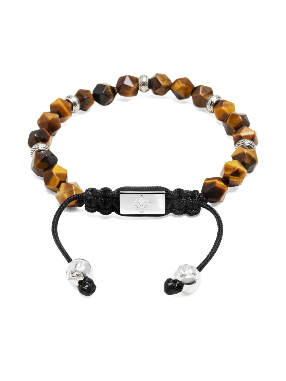 Nialaya Jewelry Beaded Bracelet In Silver