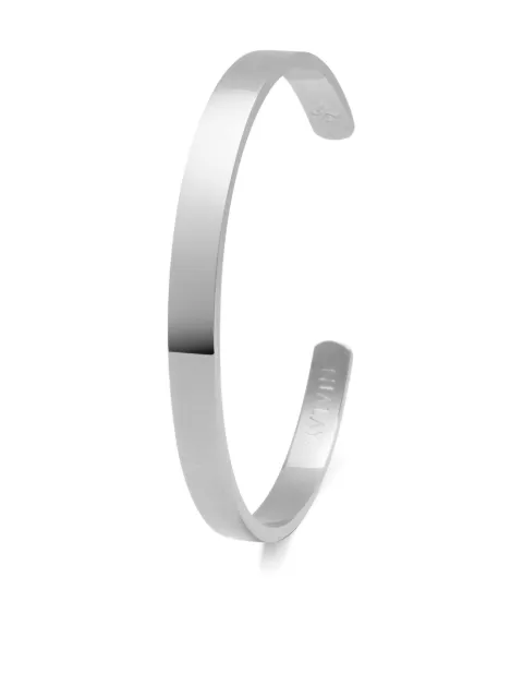 Nialaya Jewelry logo-engraved bracelet