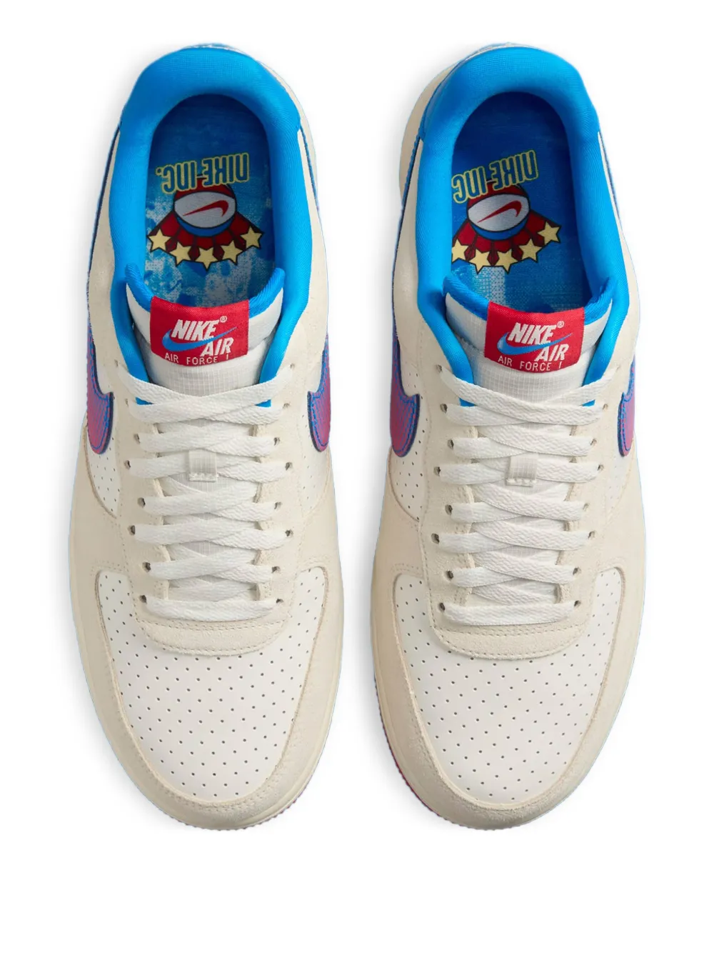 Nike Air Force 1 Low " Inc Pop Art Coconut Milk Sail Photo Blue University Red" sneakers White