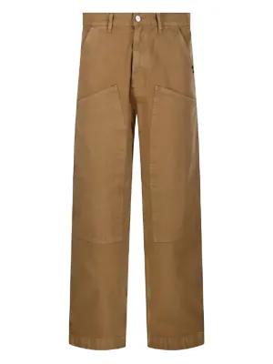 Carhartt WIP Double Knee straight-leg Trousers | Brown | FARFETCH CA