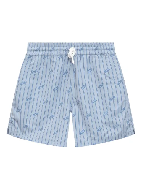 GCDS striped shorts