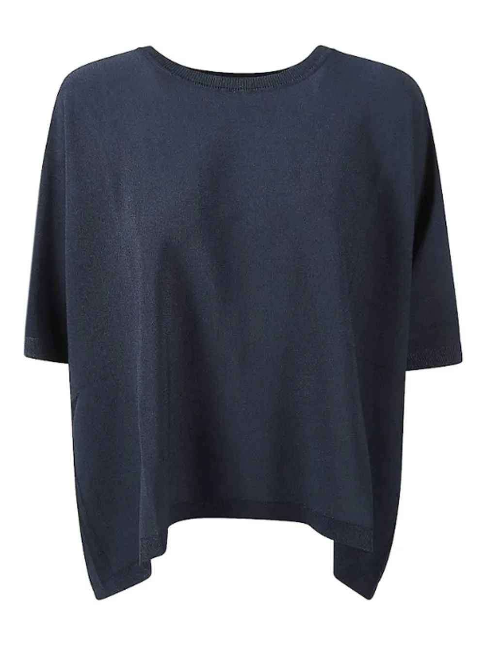 Roberto Collina Gebreid T-shirt Blauw