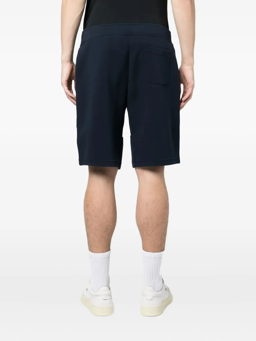 Ralph Lauren Collection drawstring side-pocket shorts Blauw