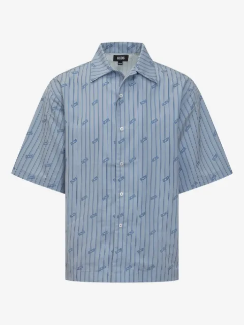 GCDS Camisa com listra