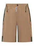 GCDS panelled shorts - Neutrals