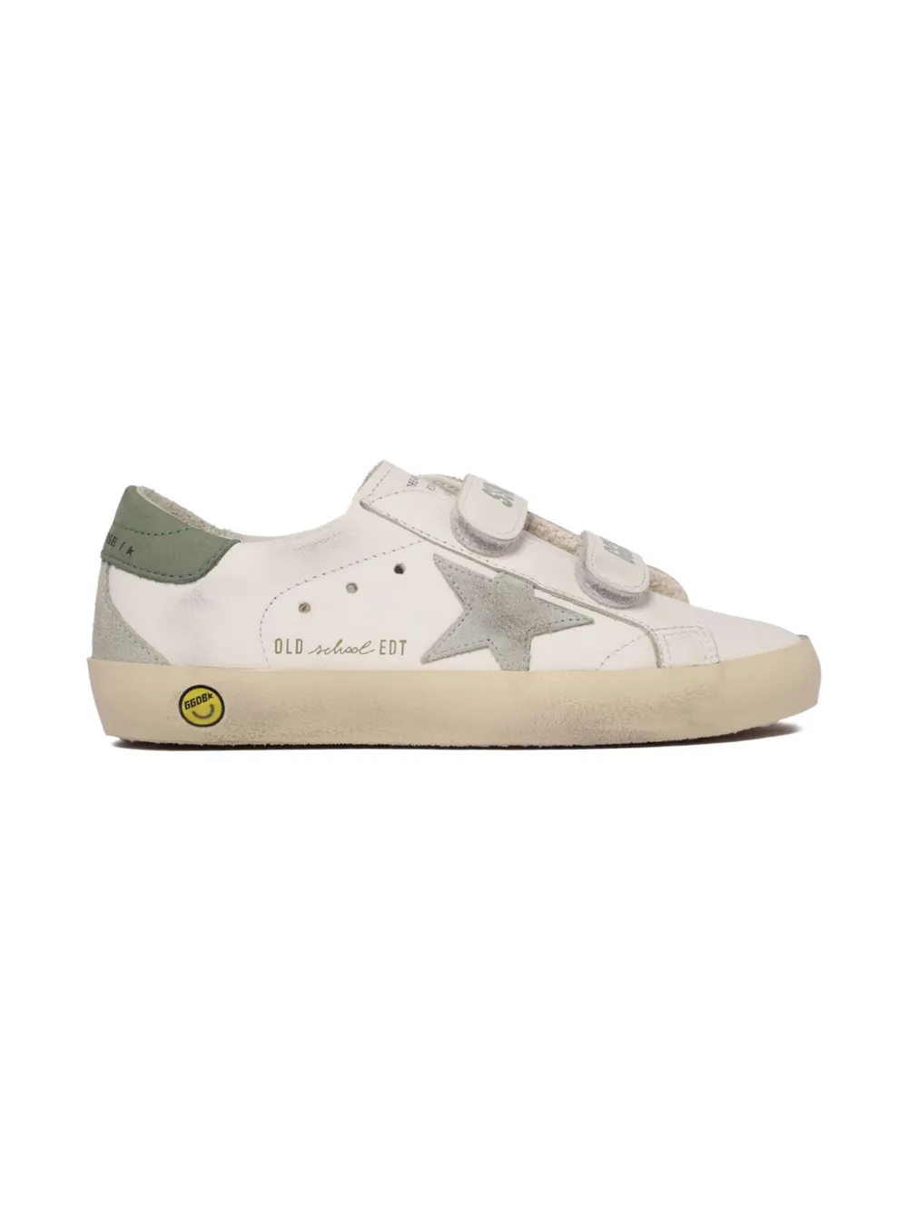 Golden Goose Kids Leren sneakers Wit