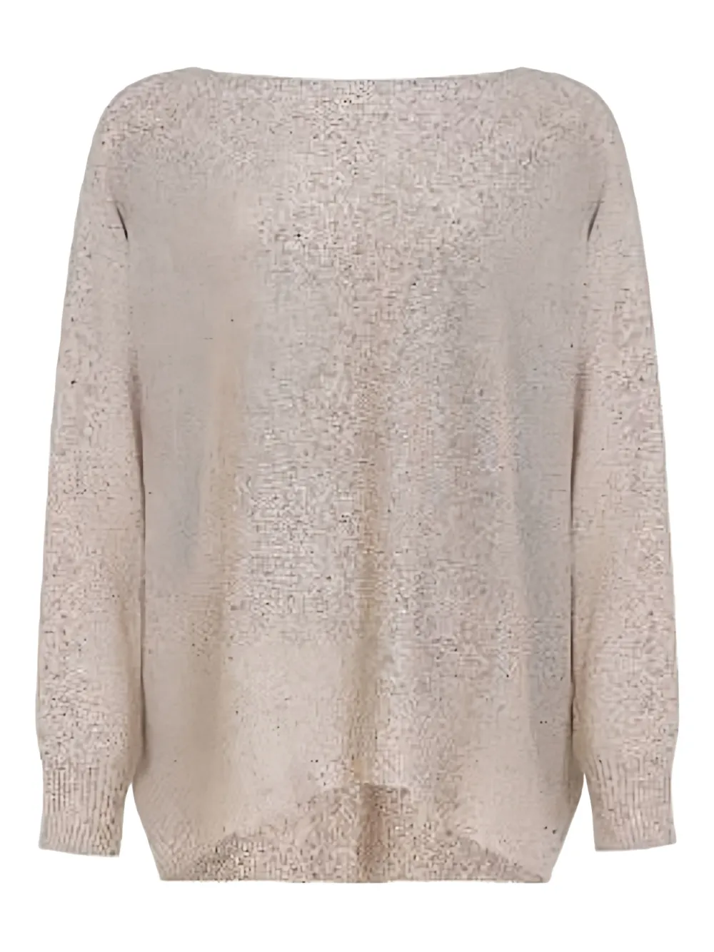 boat-neck sweater