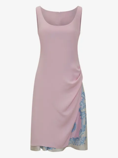 Versace draped mini dress