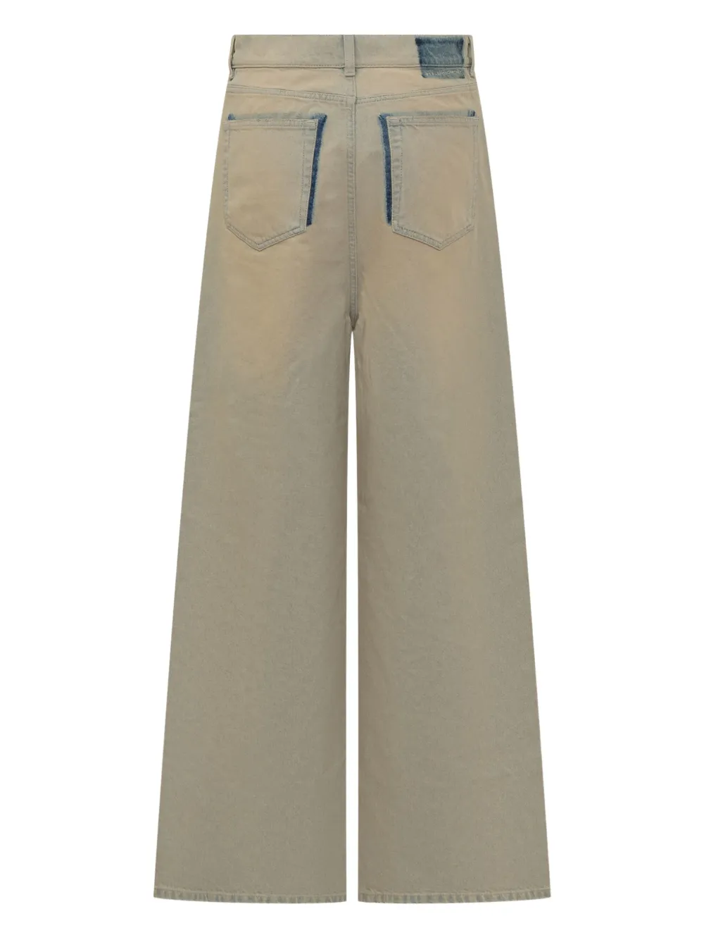 Stella McCartney overdyed jeans - Beige