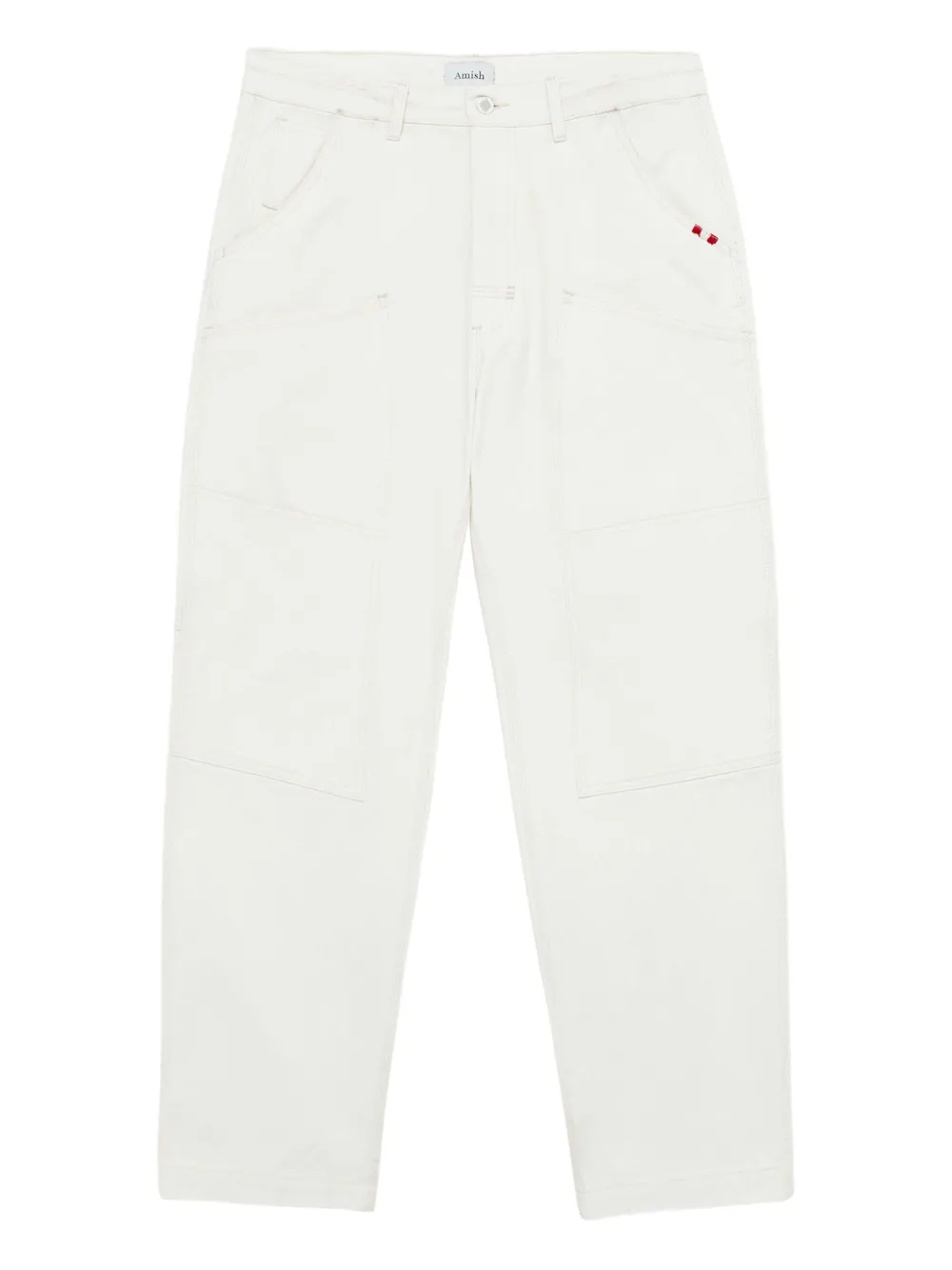 AMISH Super Knee jeans | White | Image 1