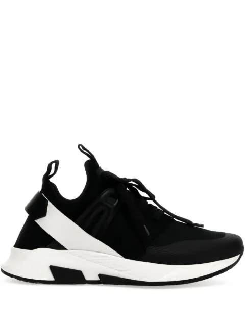 TOM FORD lace-up panelled sneakers 