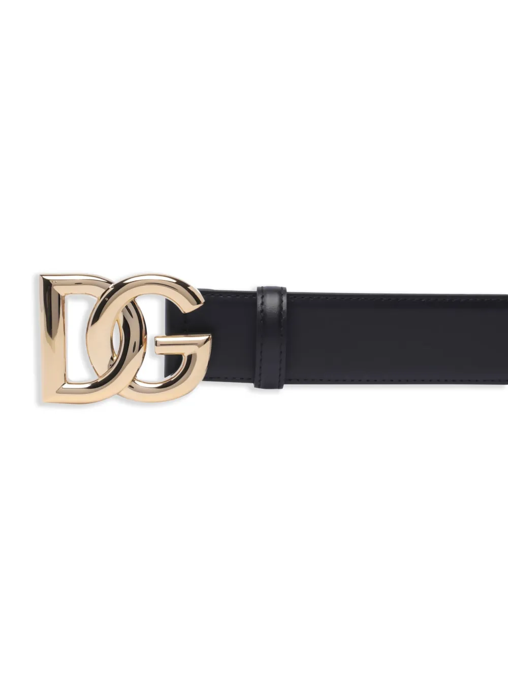 Dolce & Gabbana leather belt - Zwart