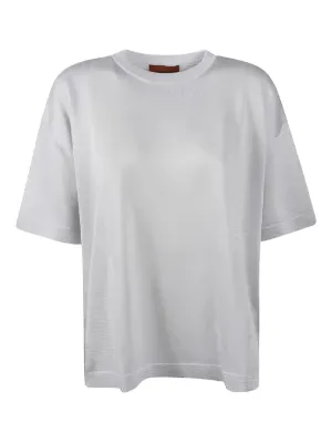 Tシャツ・カットソー MISSONI Embroidered cotton t-shirt (UC22SL01BJ0001 F703I) Missoni Embroidered Cotton T-shirt | italist